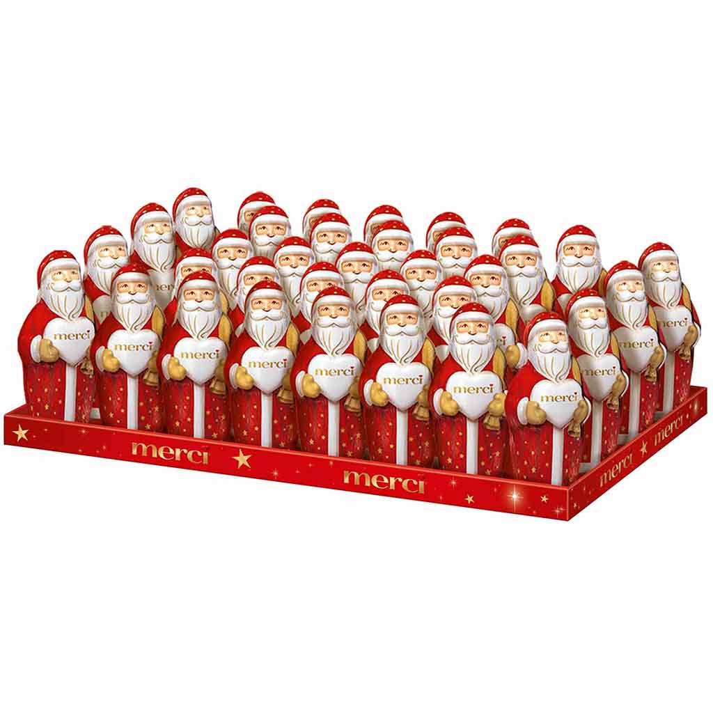 Merci Weihnachtsmänner 35x120g=4200g MHD:1.4.25