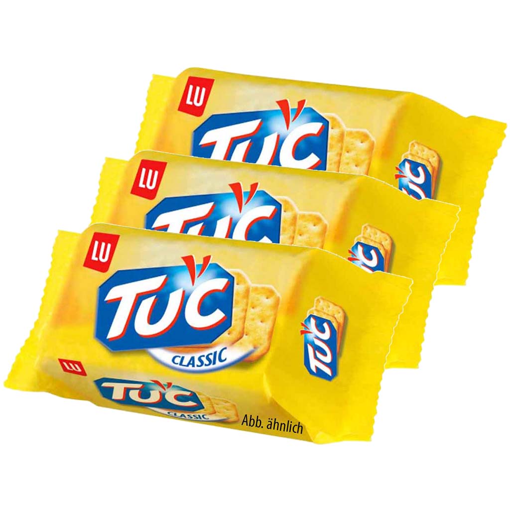 TUC Cracker classic 3 x 65g 195g Tuc Original 