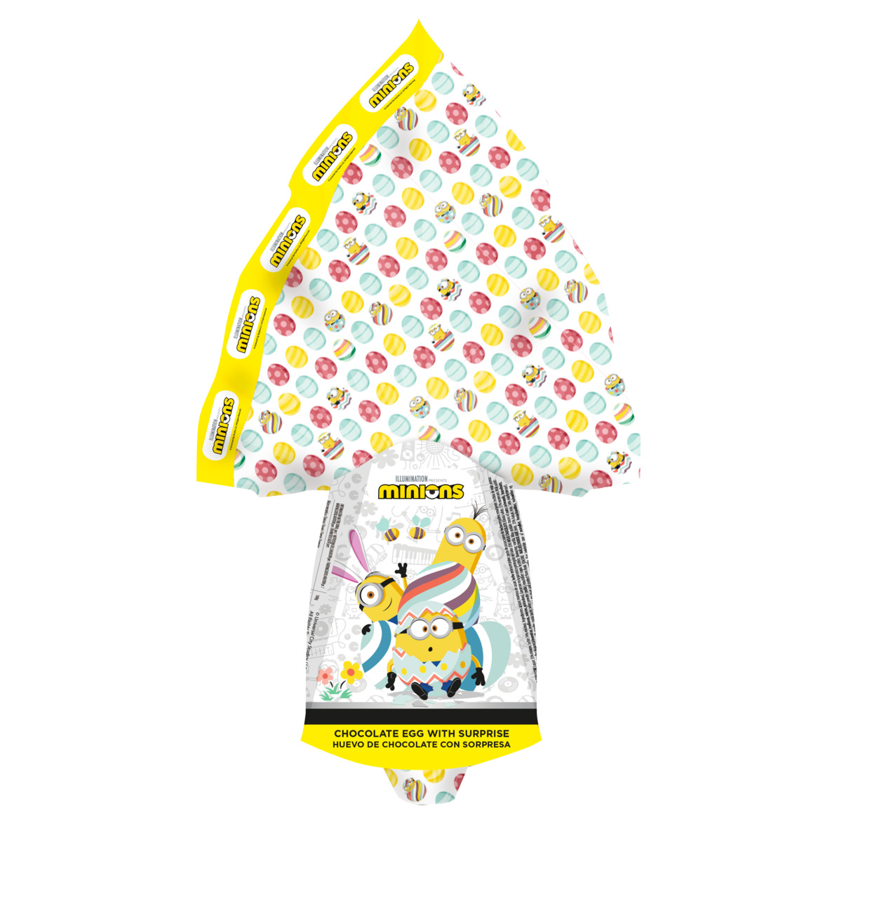 XXL Schoko-Überraschungsei Minions 120g MHD:30.1.24