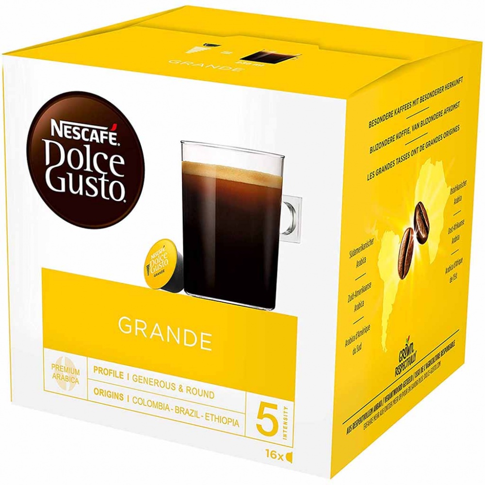 Nescafe Dolce Gusto Kapseln Grande 16 Tassen 128g MHD:31.1.24