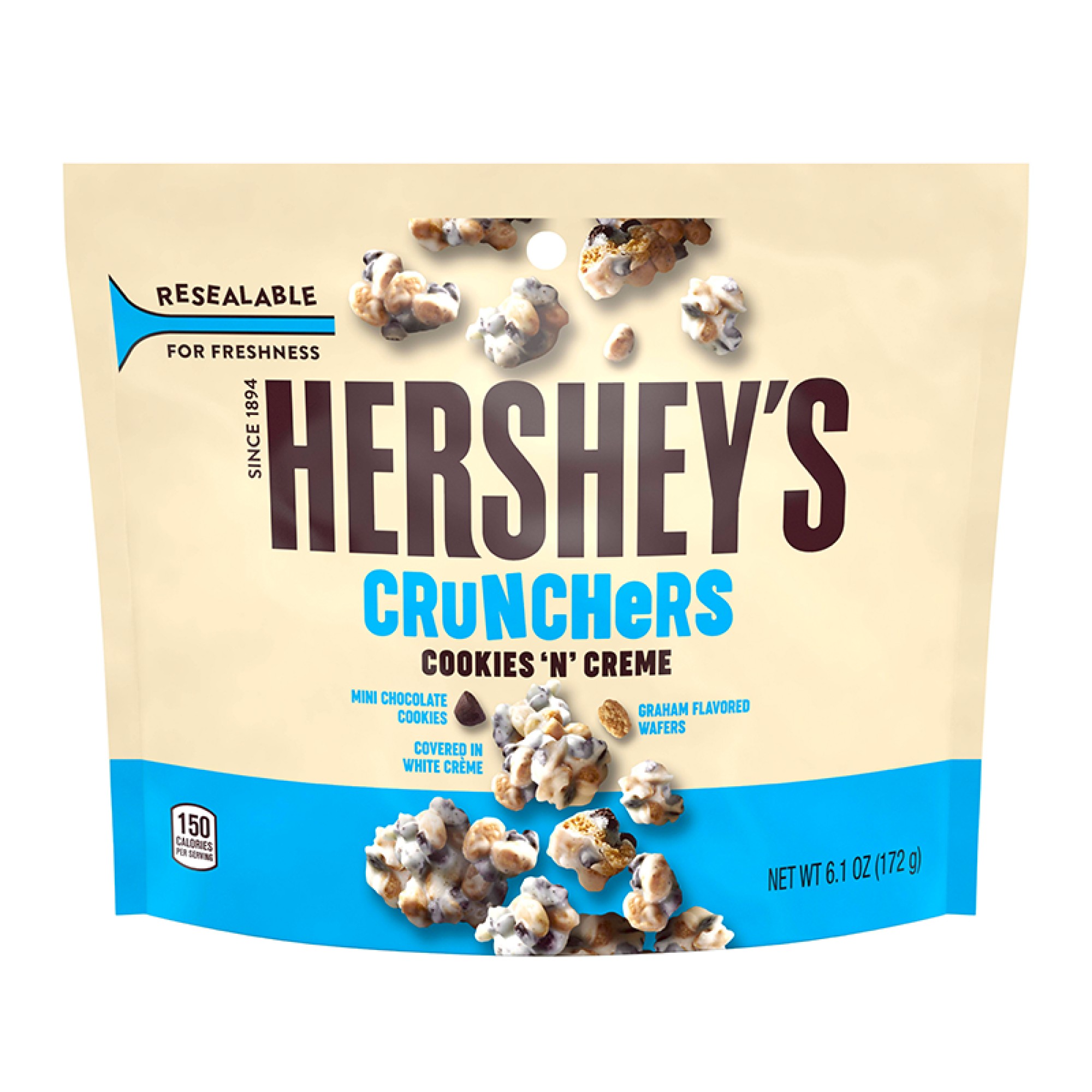 Hershey's Cookies ' n ' Creme Crunchers 172g MHD:31.7.20
