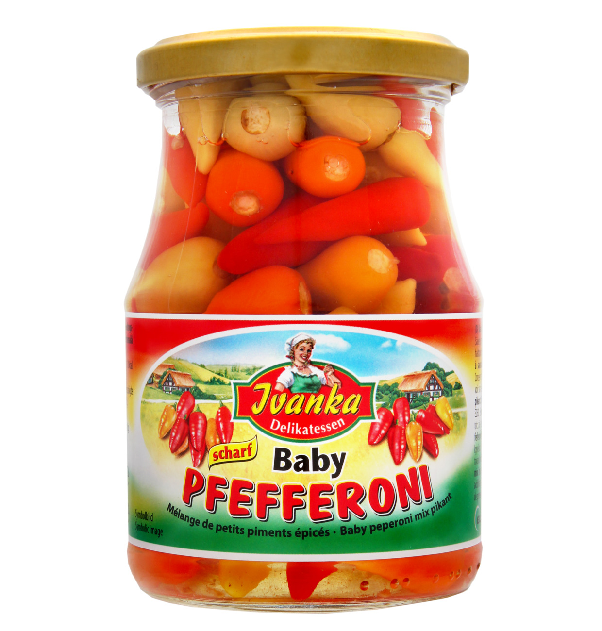 Ivanka Baby Pfefferoni scharf 340g MHD:1.3.26