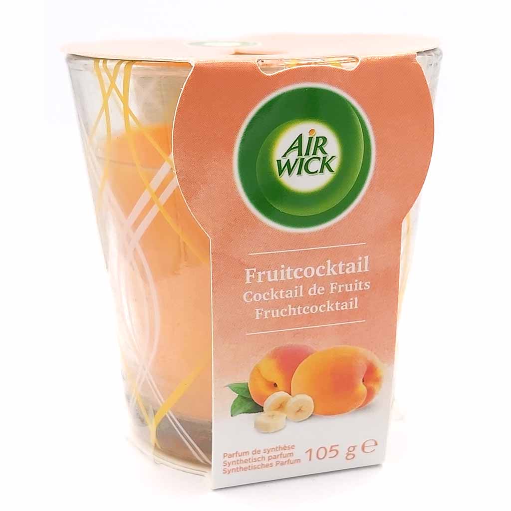 6x Air Wick Duftkerze Fruchtcocktail 6x105g im Glas