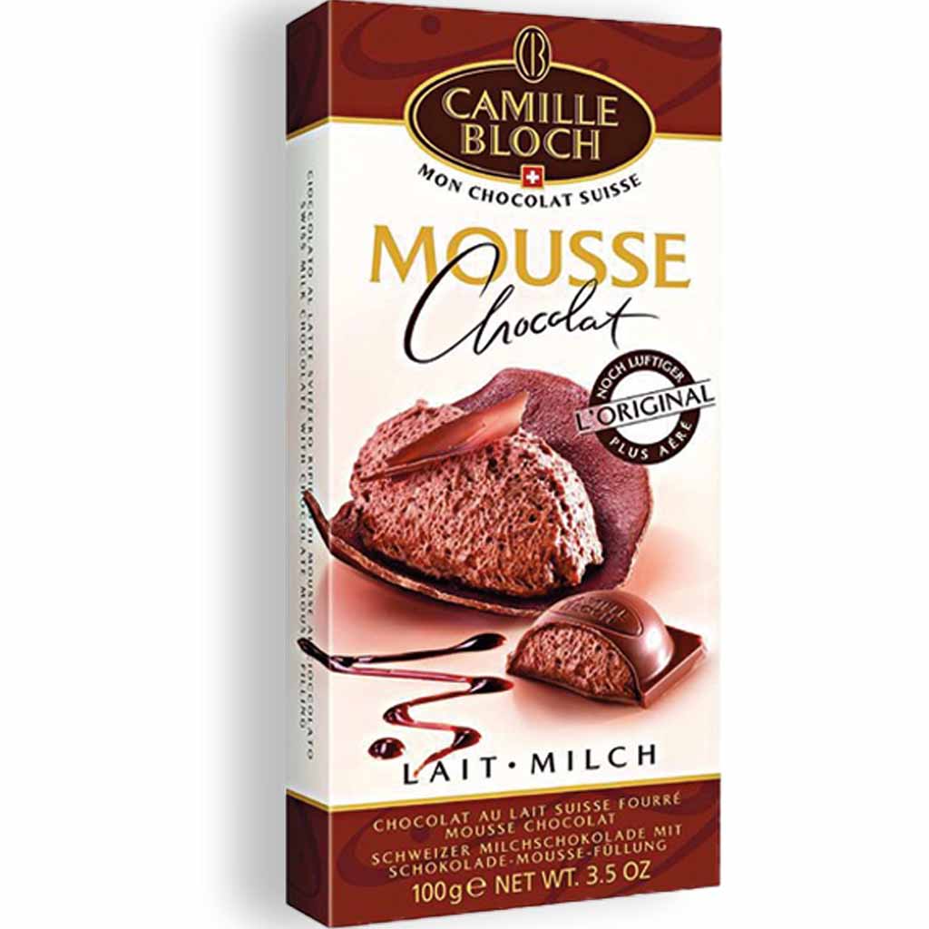 Camille Bloch Tafelschokolade Mousse Chocolat Milch 100g MHD:31.12.24