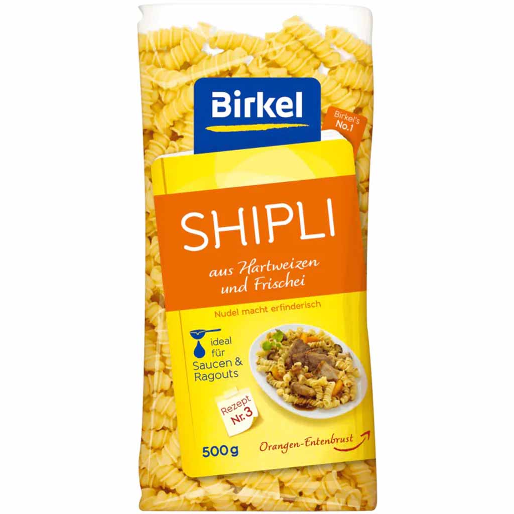 Birkel Nudeln Shipli 500g MHD:6.6.27