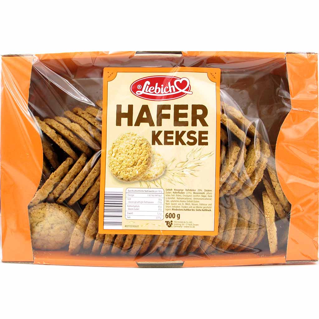 Liebich Hafer Kekse 600g MHD:10.7.25