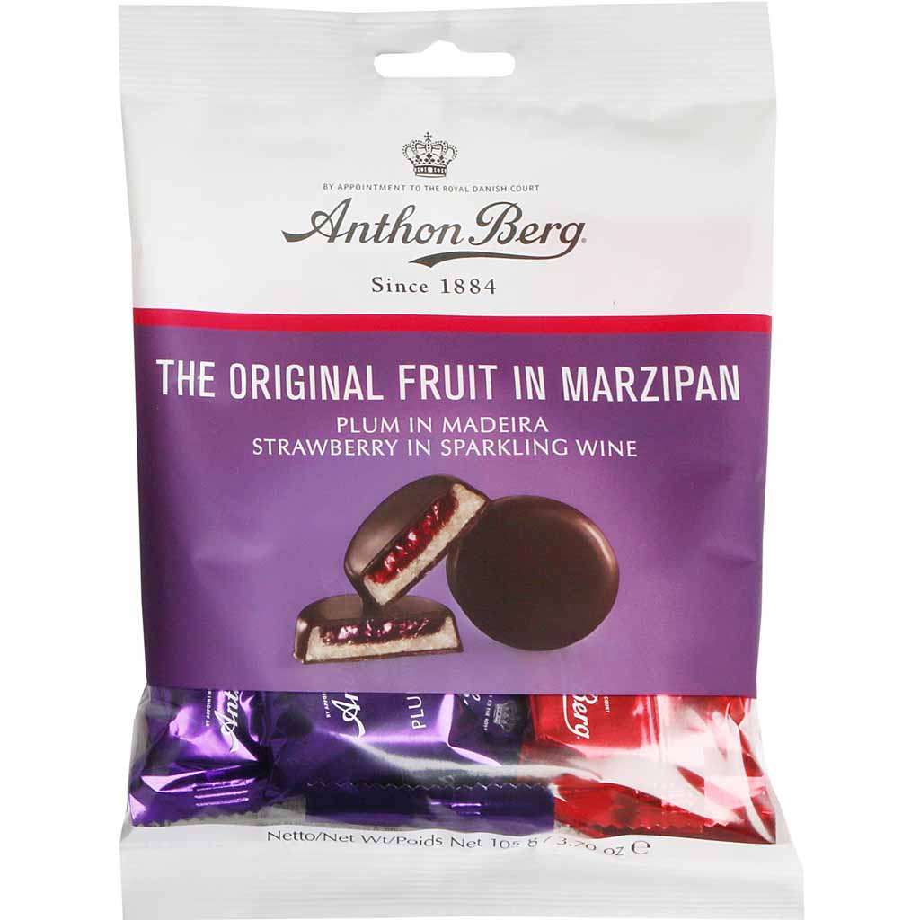 Anthon Berg The Original Fruit in Marzipan 105g MHD:21.8.24