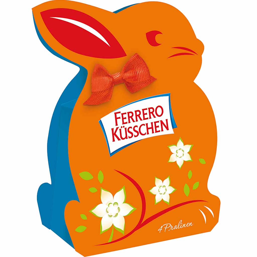 Ferrero Küsschen Klassik Osterhäschen 35g MHD:21.8.22