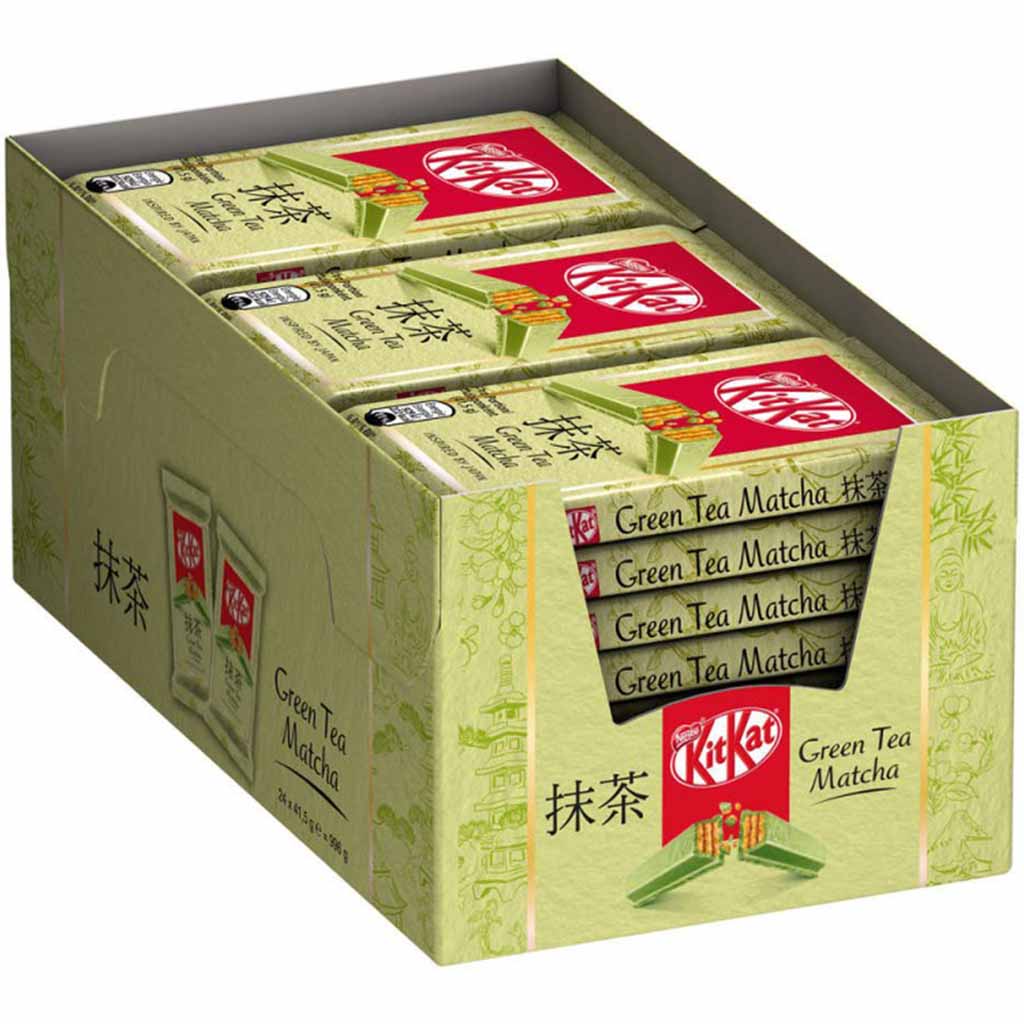 KitKat Green Tea Matcha 24x41,5g=996g MHD:30.9.21