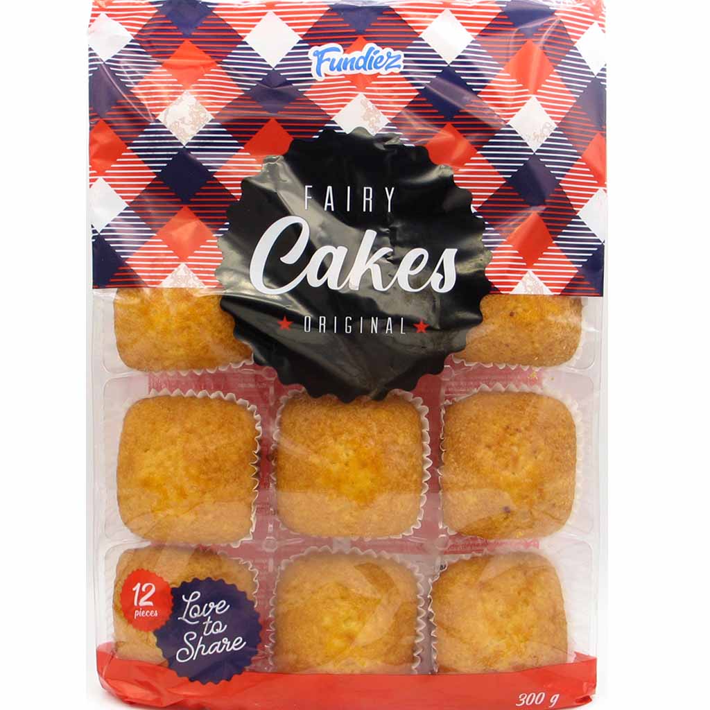 Fundiez Fairy Cakes Original Muffins 12er 300g MHD:12.11.21