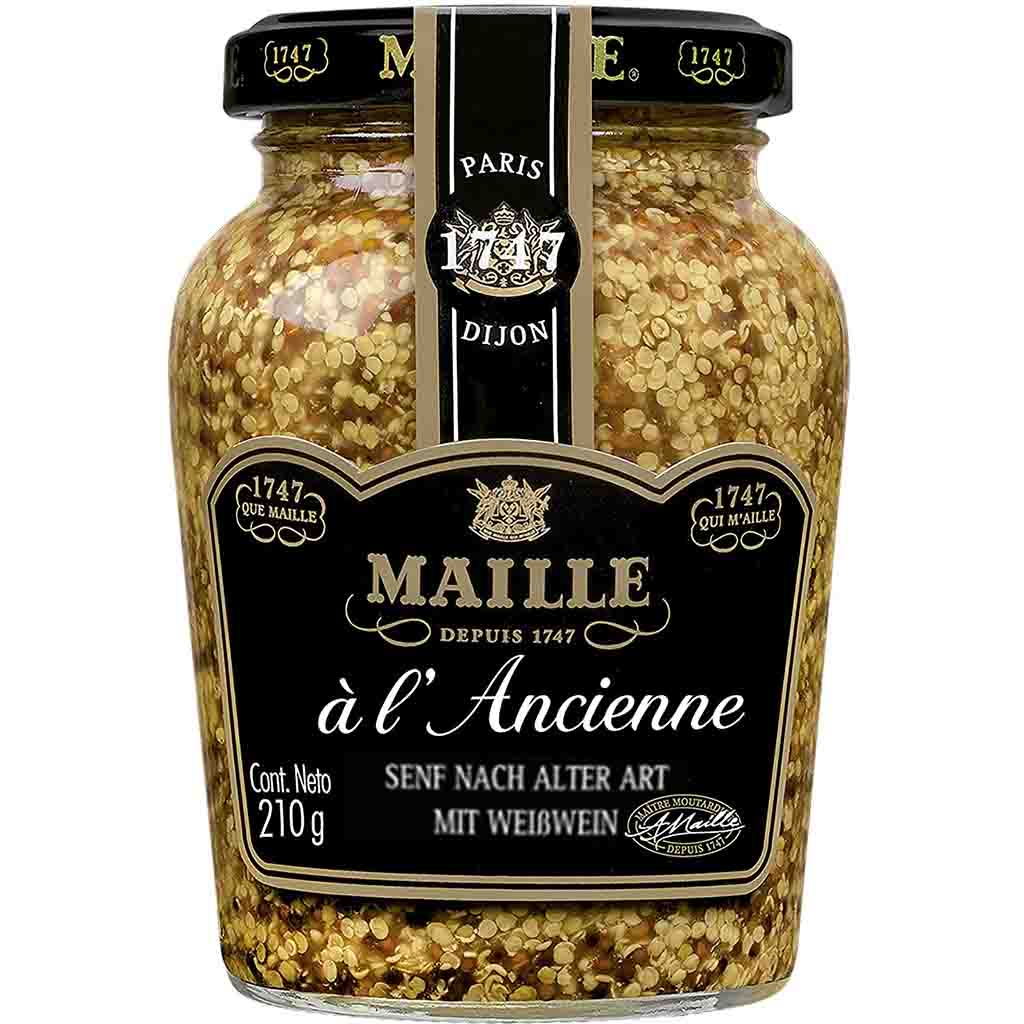 Maille Dijon à l 'Ancienne grober Senf nach alter Art 210g MHD:5.6.25