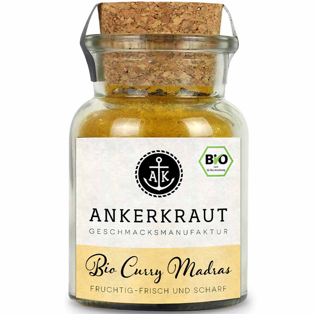 Ankerkraut Bio Curry Madras 70g MHD:26.2.25