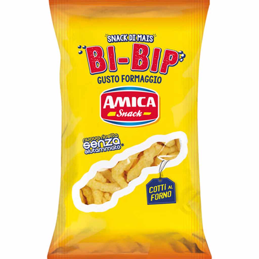 Amica Snack Bi-Bip Maissnack mit Käse 100g MHD:11.12.24