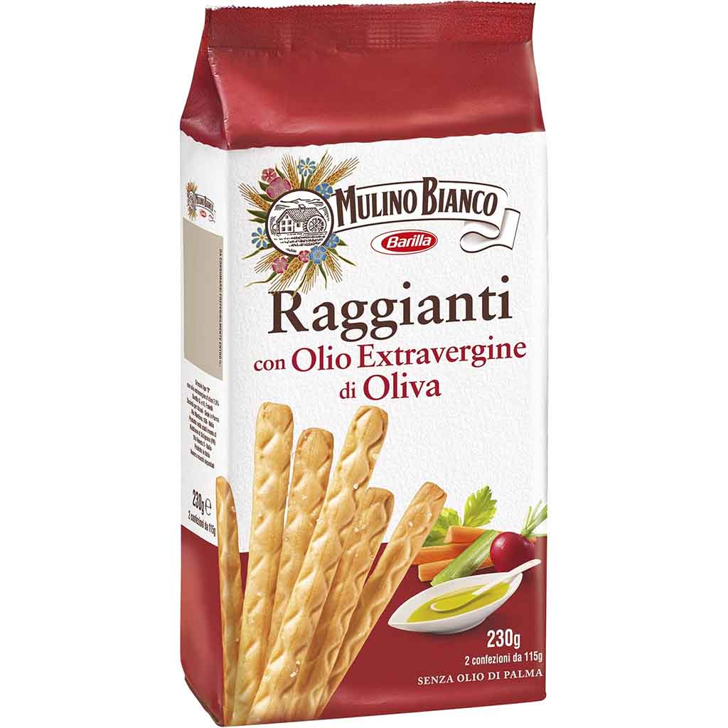 Barilla Mulino Bianco Raggianti 230g MHD:3.3.23