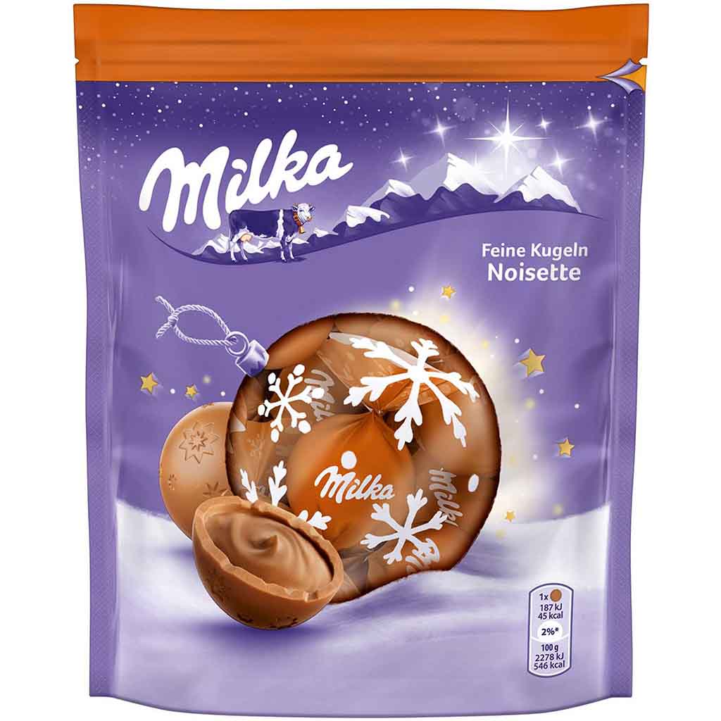 Milka Feine Kugeln Noisette 90g MHD:30.3.24