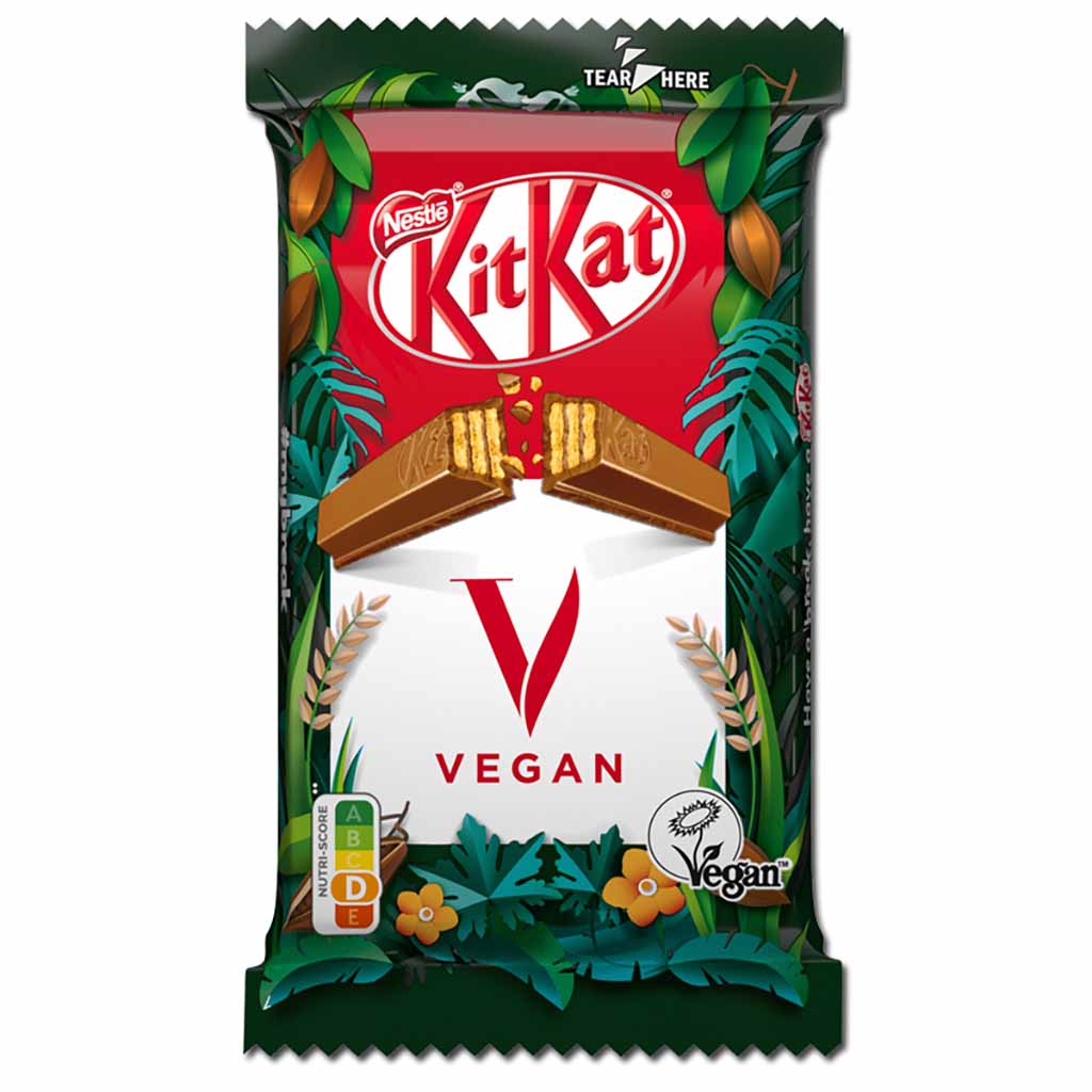 KitKat Vegan Schokolade Riegel 41,5g  EAN 8445290334480