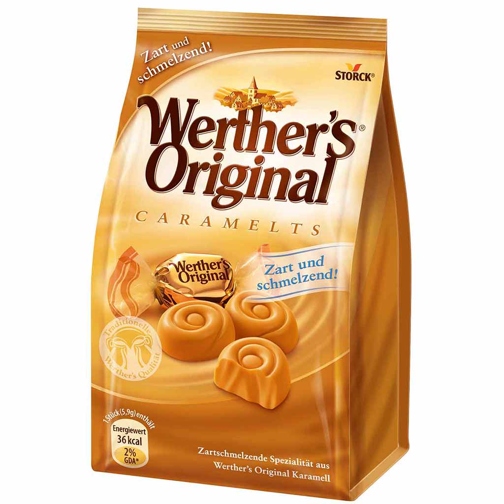 Werthers Original Caramelts 153g MHD:1.7.24