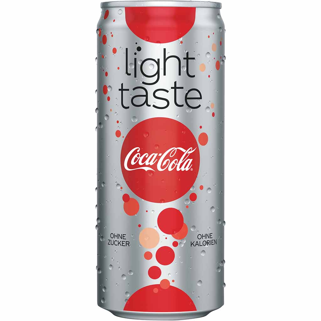 10x Coca Cola Light Taste Dose á 330ml=3300ml MHD:30.1.20