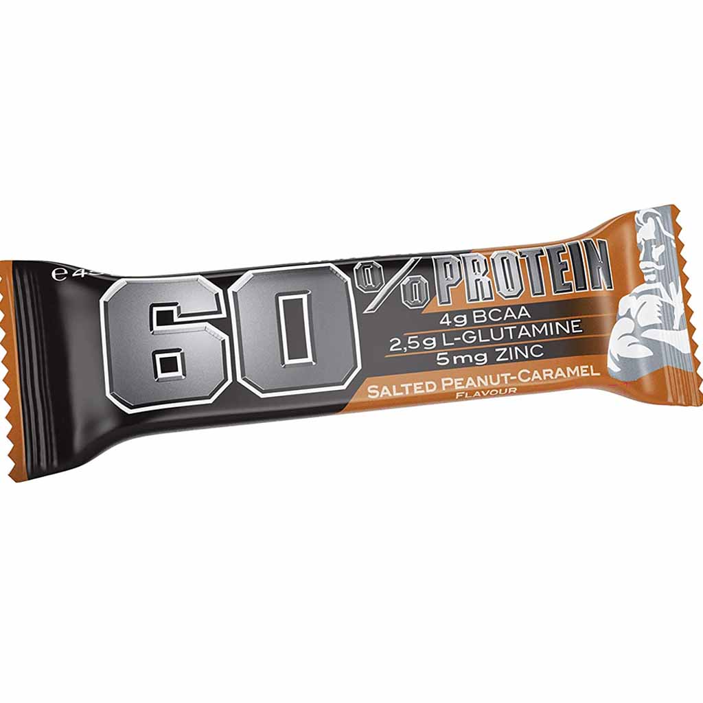 24x Weider 60% PROTEIN Riegel Salted Peanut Caramel á 45g=1080g MHD:30.4.25