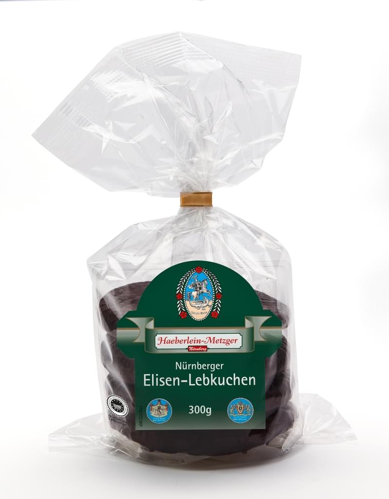 Haeberlein-Metzger Elisen-Lebkuchen schokoliert 300g MHD:30.4.22