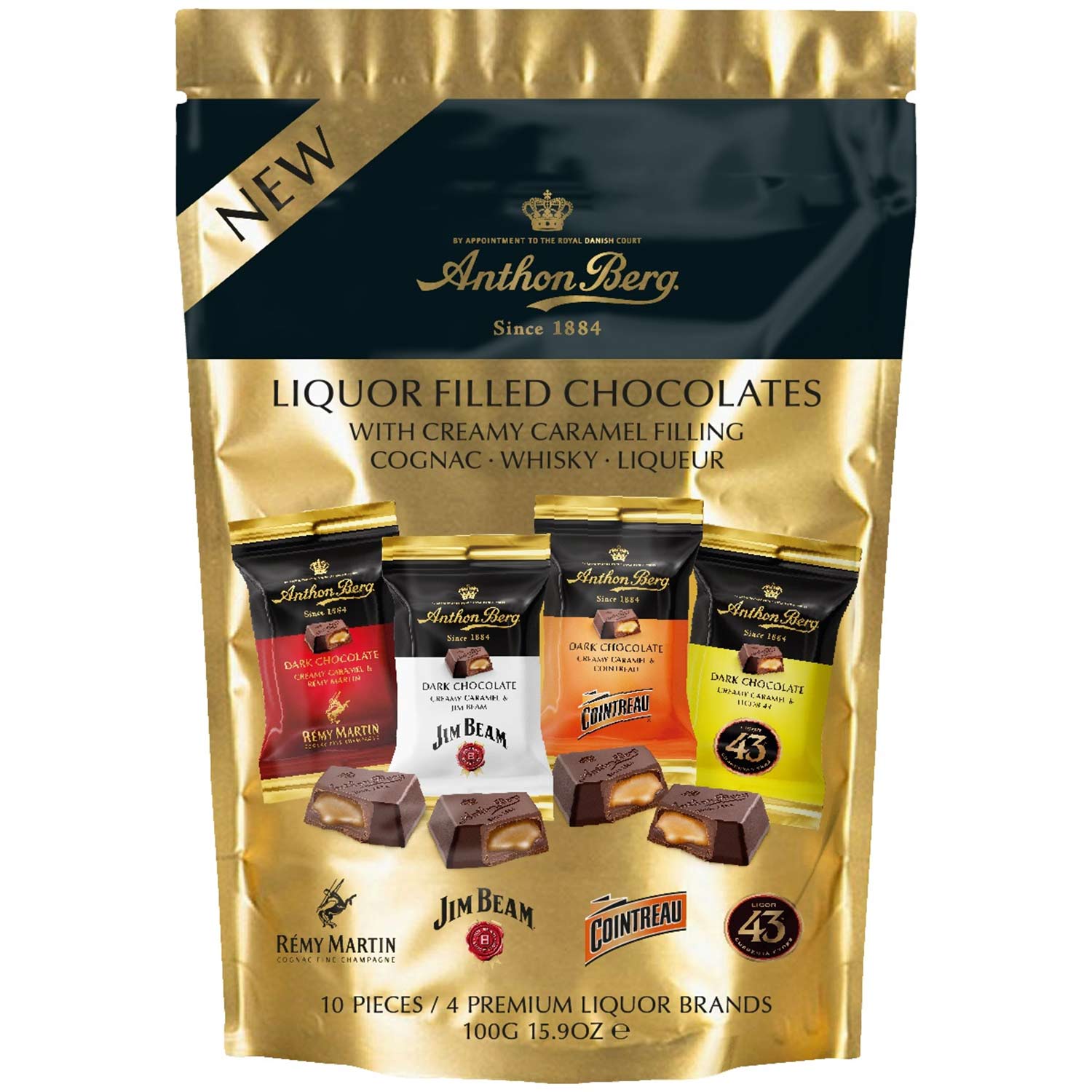 Anthon Berg Dark Chocolate Mix Minis 100g MHD:27.11.22