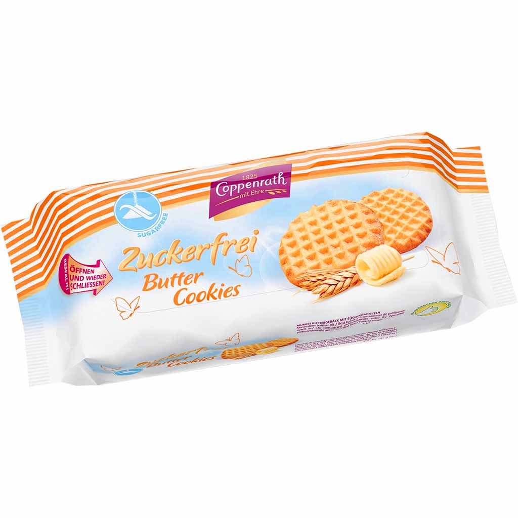 Coppenrath Zuckerfrei Butter Cookies 200g MHD:5.2.25