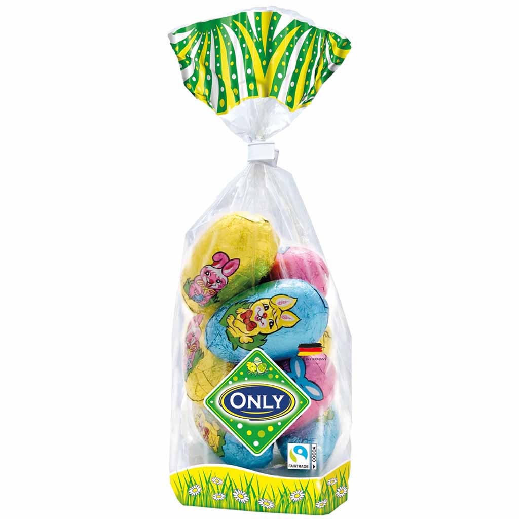 Only Milchschokolade Ostereier 100g MHD:31.10.25