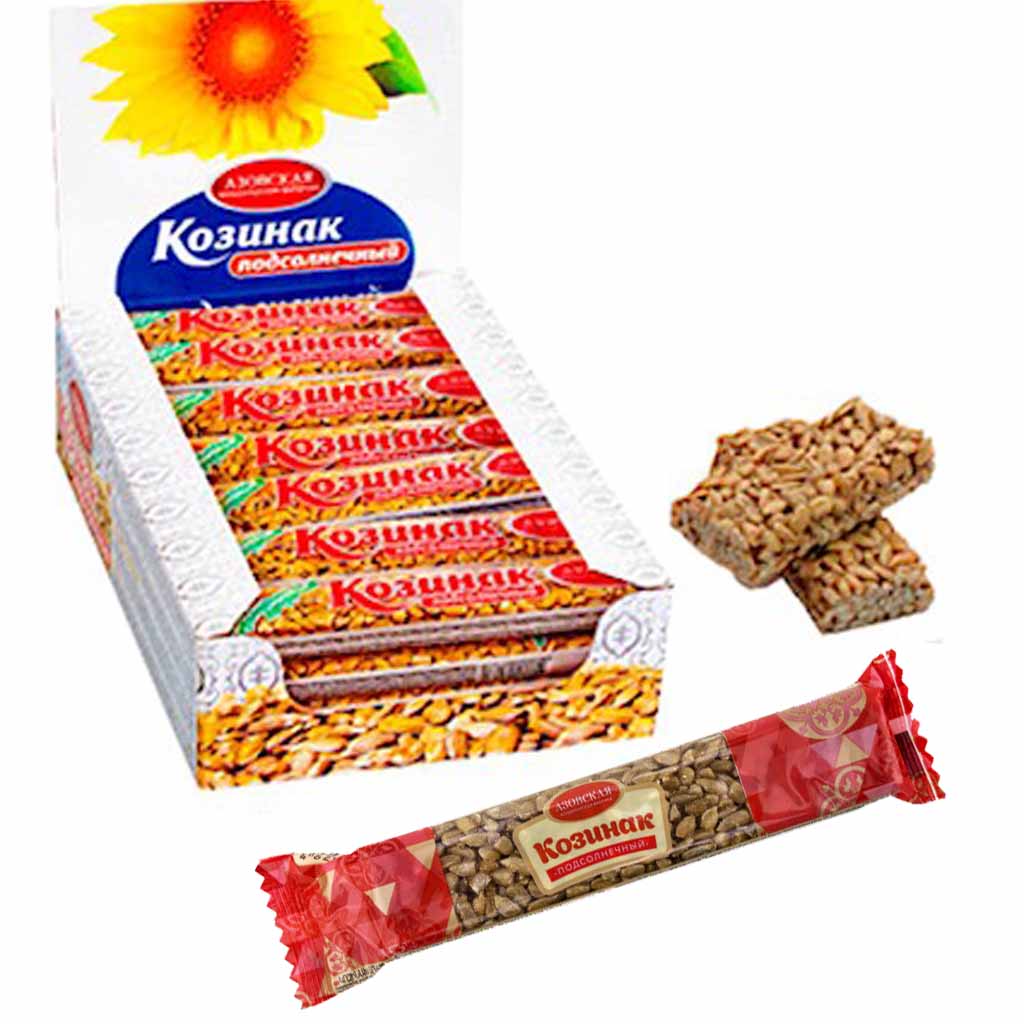 Kosinak Sonnenblumenkerne Riegel 28x50g=1,4kg MHD:30.4.22