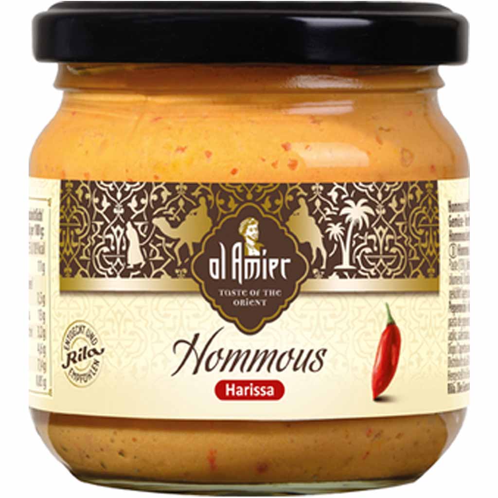 al Amier Hommous Harissa 180g MHD:9.10.24