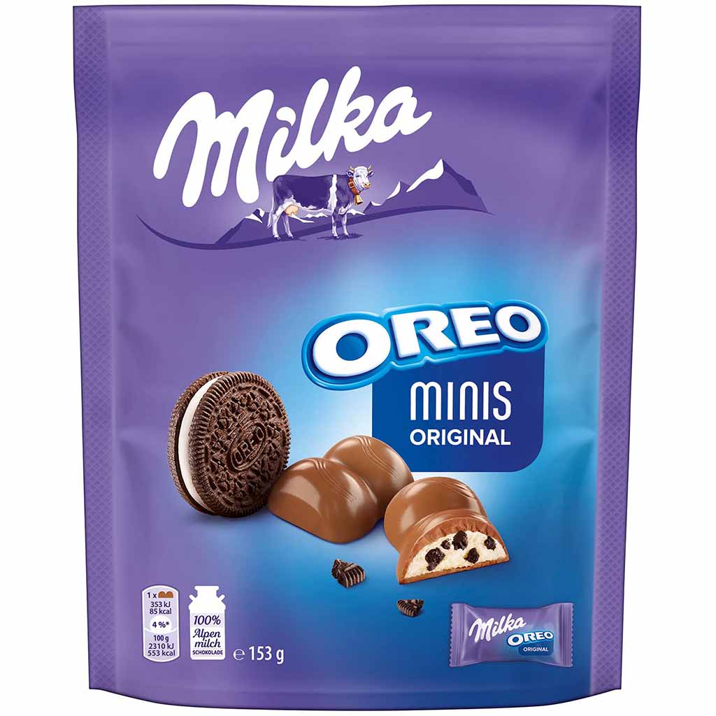 Milka Oreo Minis Original 10er 153g MHD:1.11.22