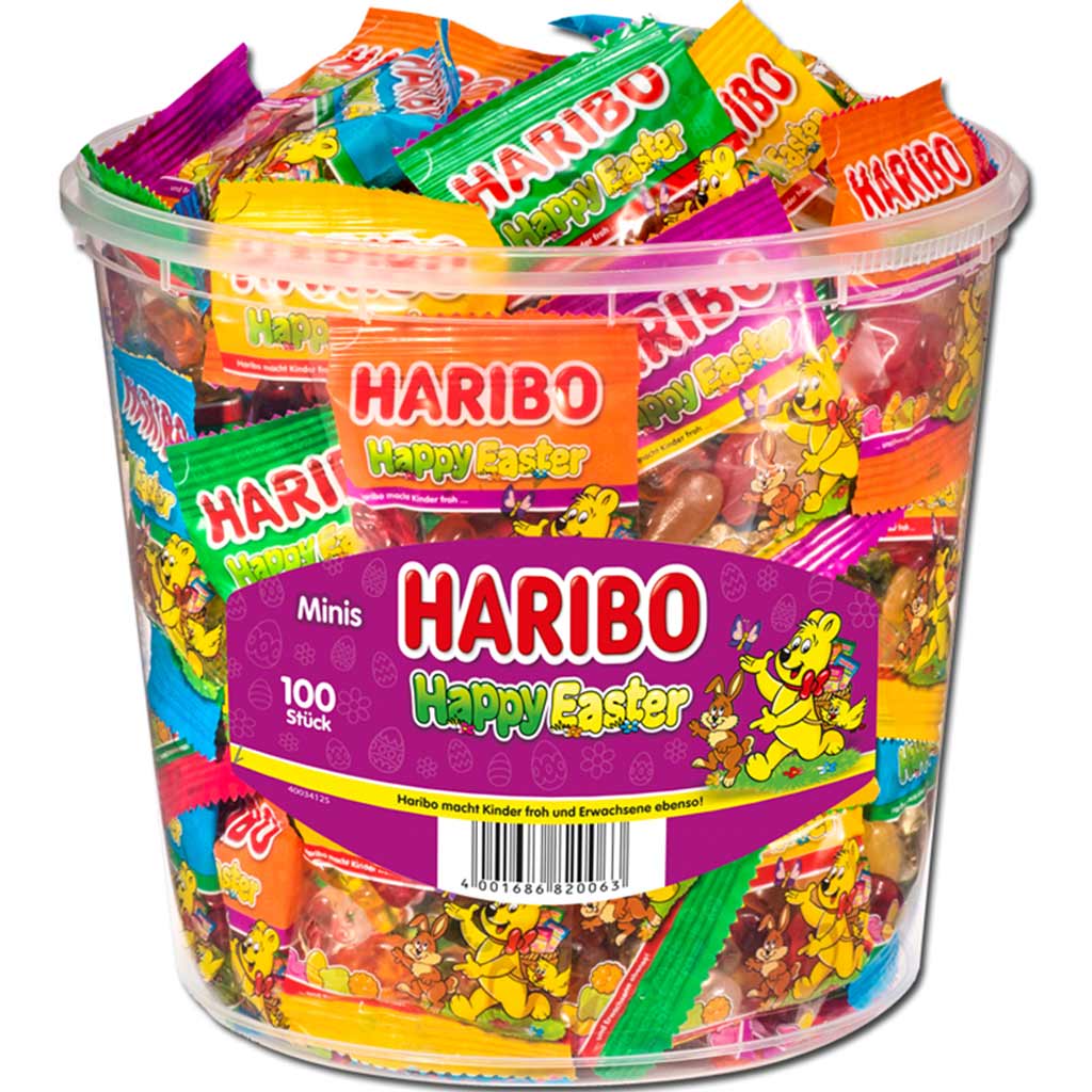 Haribo Happy Easter Mini 100er 1kg MHD:30.1.25