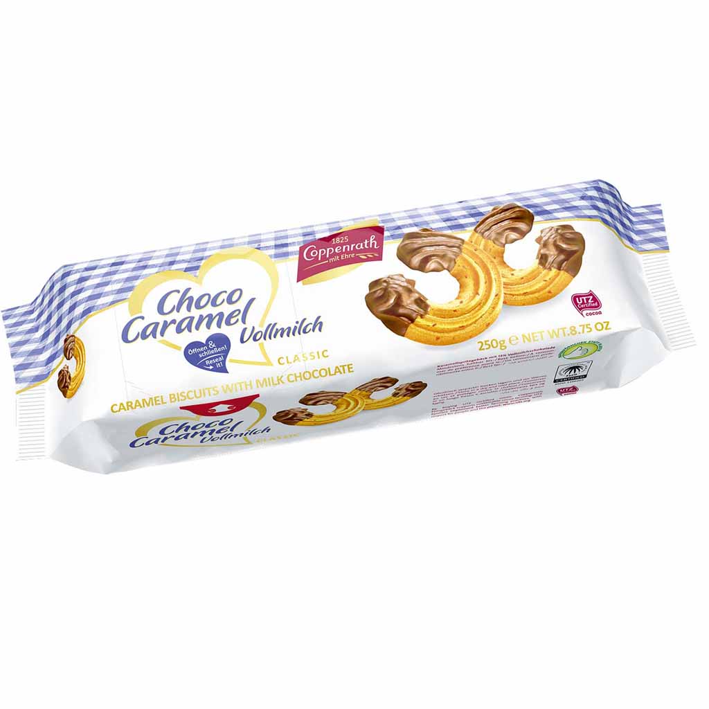 Coppenrath Classic Choco Caramel Vollmilch 250g MHD:30.4.25