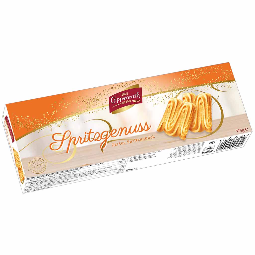Coppenrath Spritzgenuss zartes Spritzgebäck 175g MHD:19.3.25