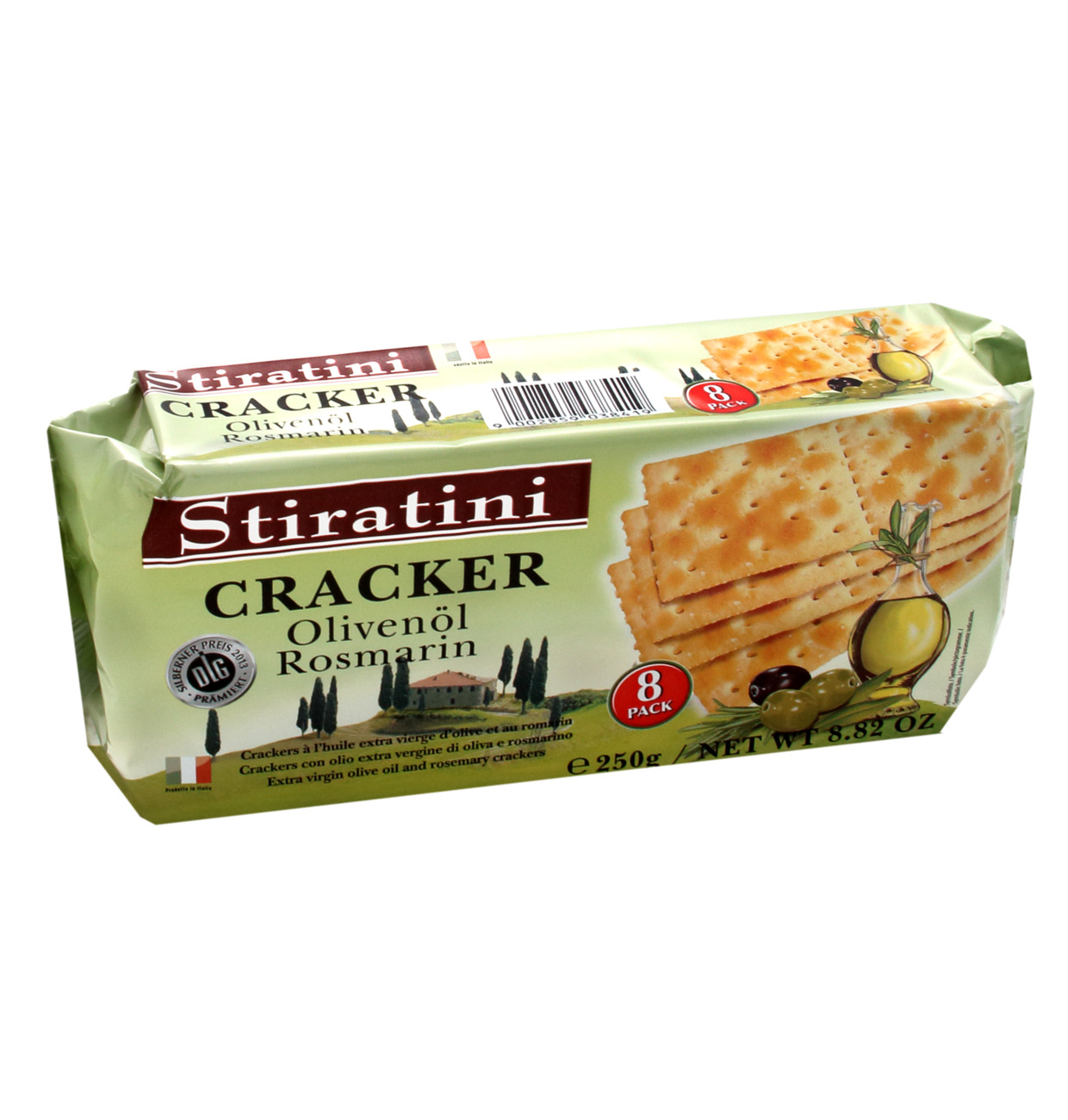 Stiratini Cracker mit Olivenöl & Rosmarin 250g MHD:10.11.25