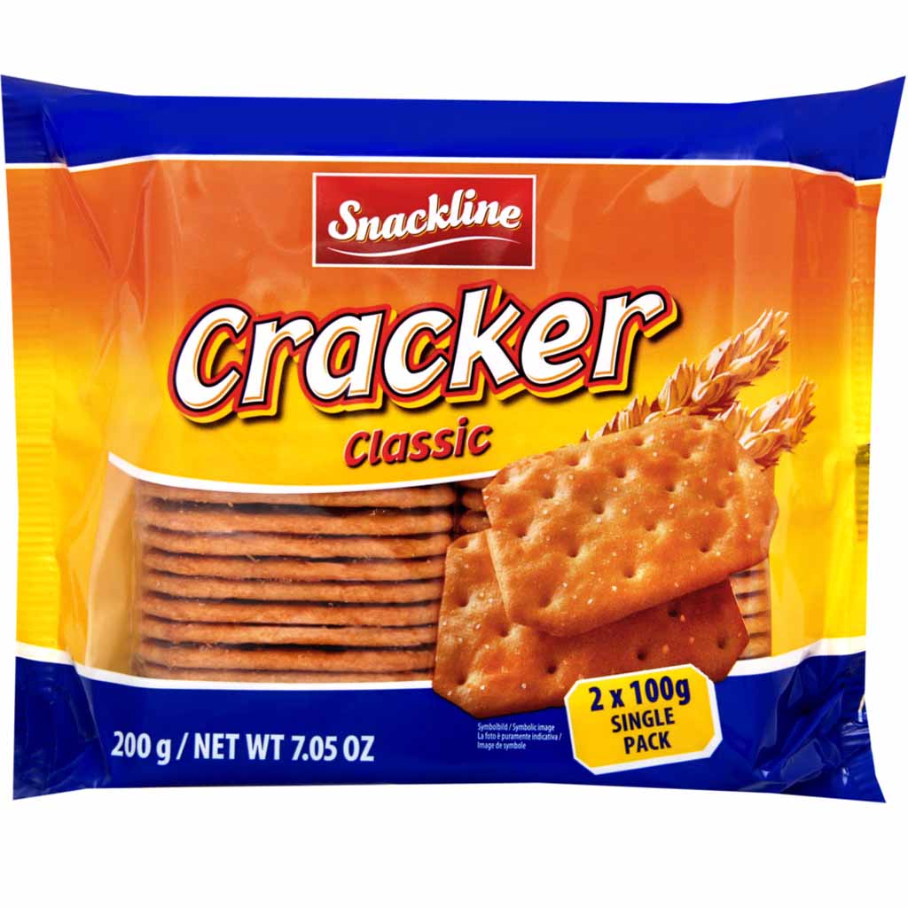 Snackline Cracker Classic 200g MHD:30.8.25
