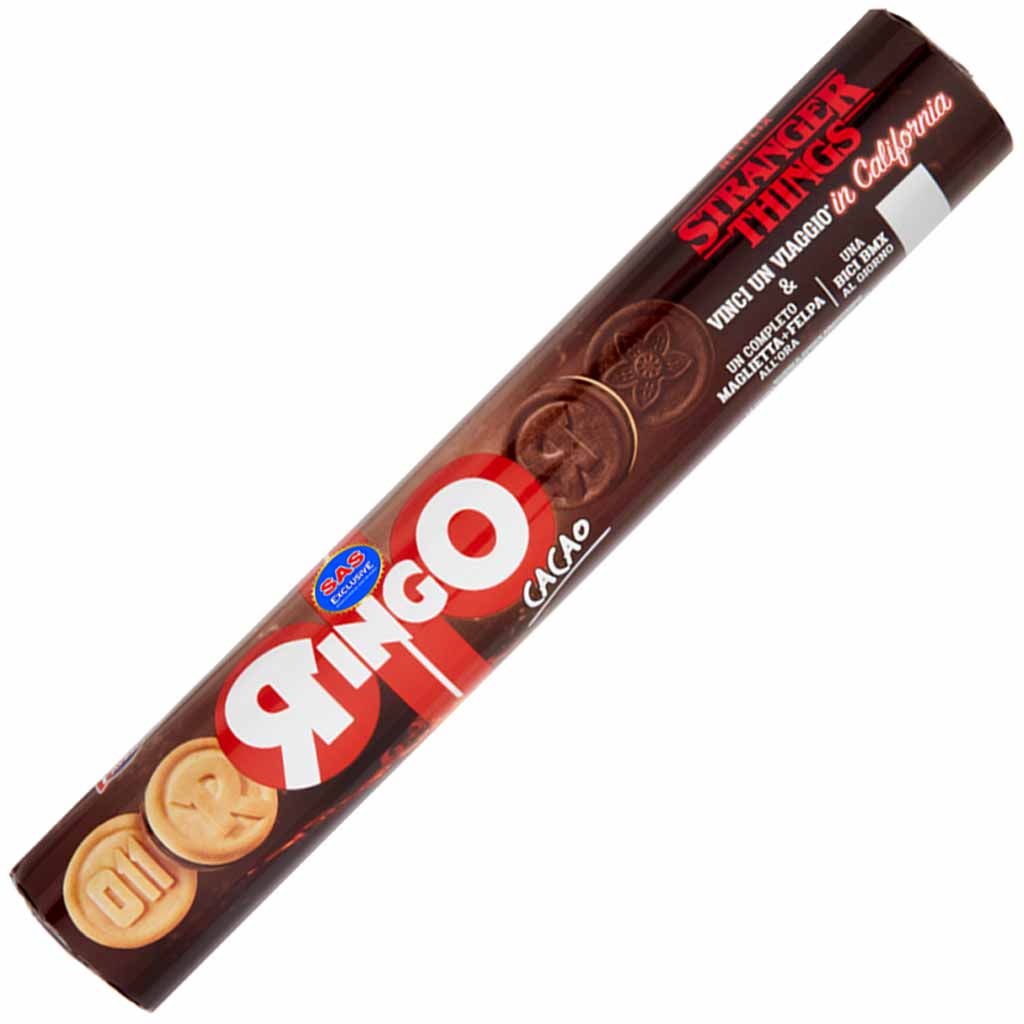Pavesi Ringo Cacao Doppelkekse mit Kakaofüllung 165g MHD:16.3.23