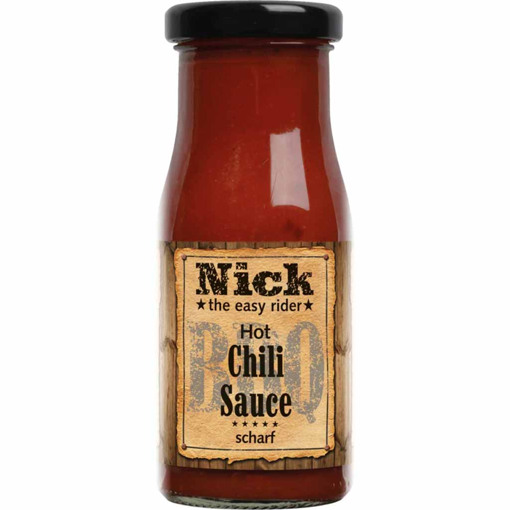 Nick the easy Rider Hot Chili Sauce 140ml MHD:22.9.24