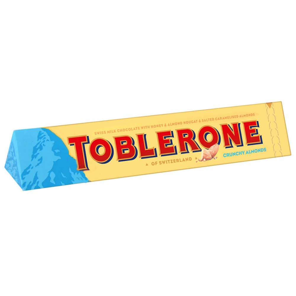 Toblerone Crunchy Almonds 100g MHD:5.8.24
