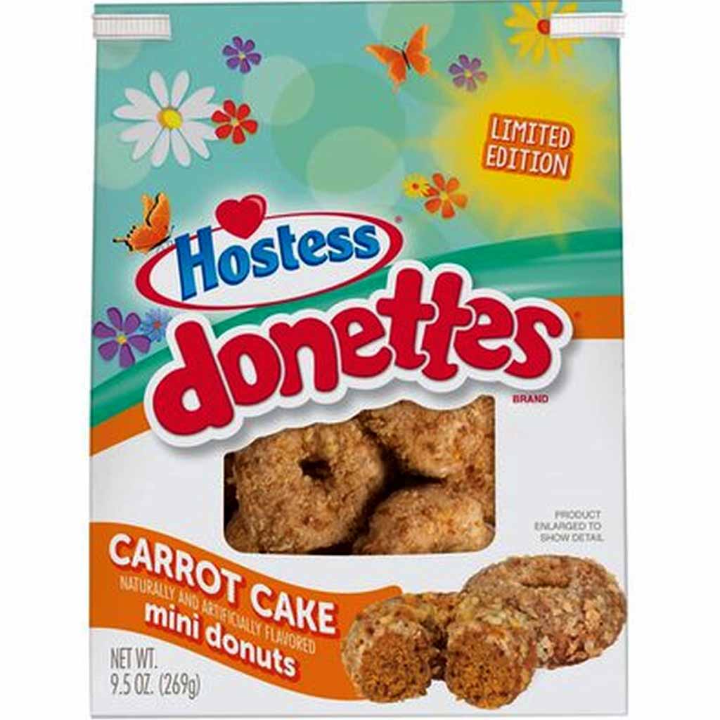 Hostess donettes Carrot Cake 269g MHD:30.12.22