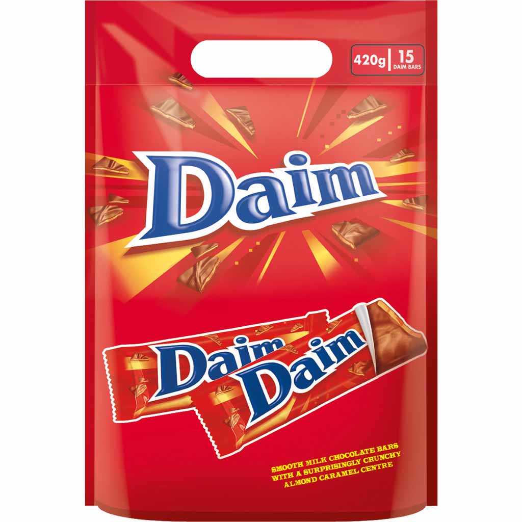 Daim Riegel Travel Pack 420g MHD:22.4.22