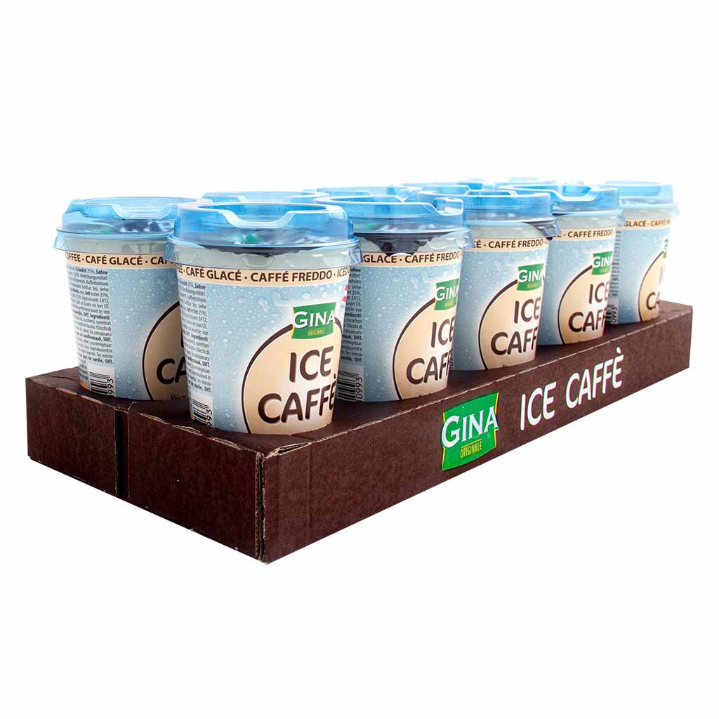 Eiskaffee - Cappuccino Vanillegeschmack 10x230ml - 2,3 Liter  9002859111006