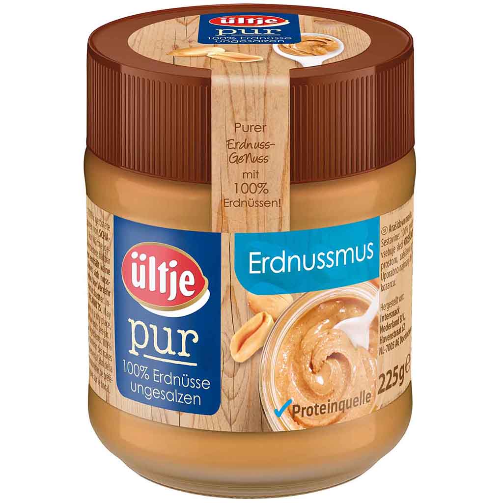 ültje Erdnussmus 225g MHD:9.9.22