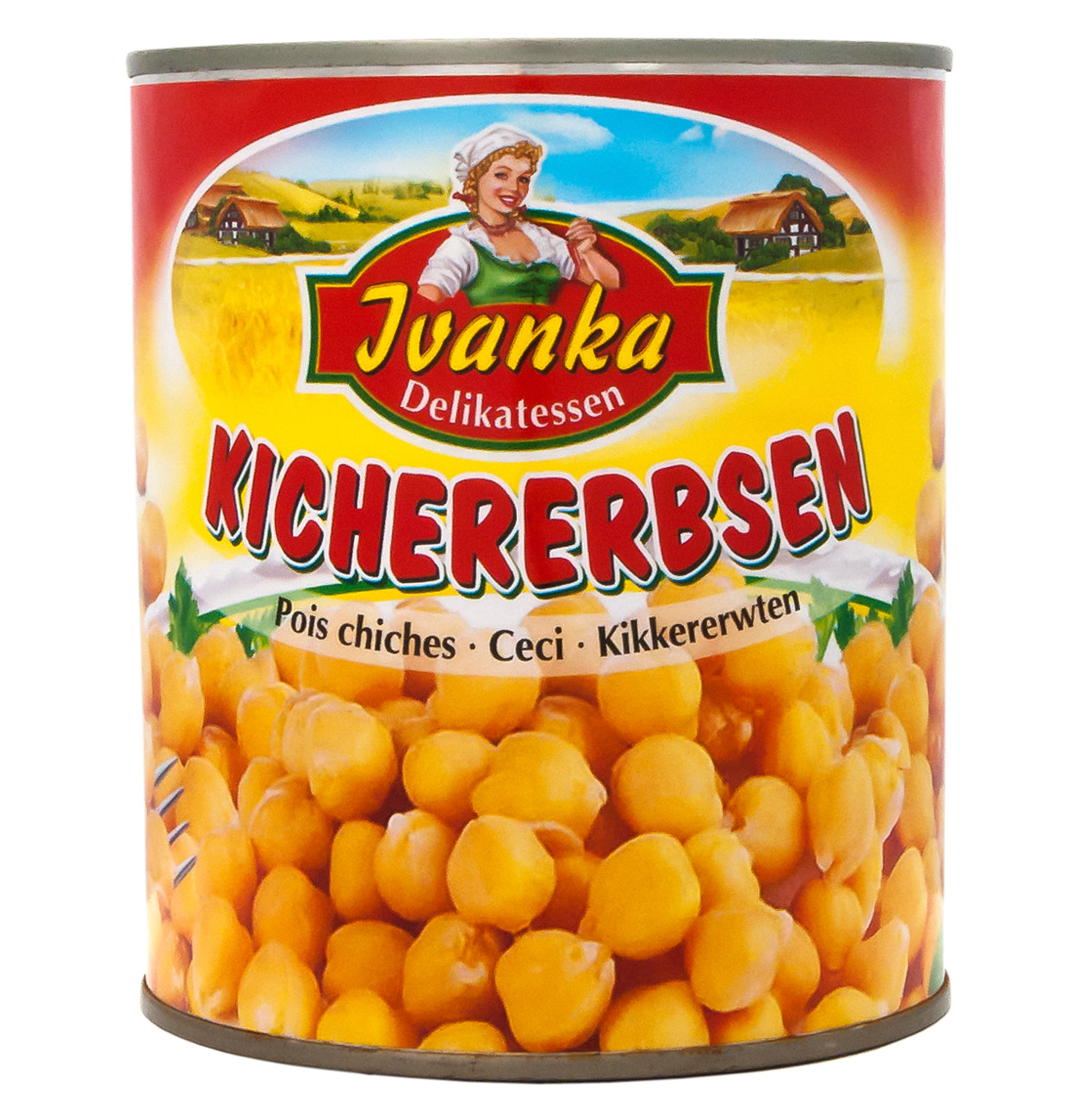 Ivanka Kichererbsen 800g MHD:30.6.26
