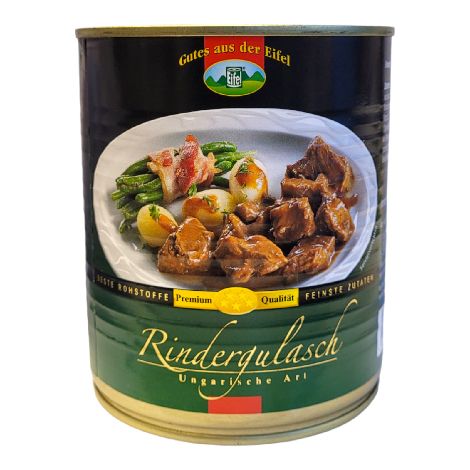 Gutes aus der Eifel Premium Rindergulasch Ungarische Art 800g MHD:5.3.26