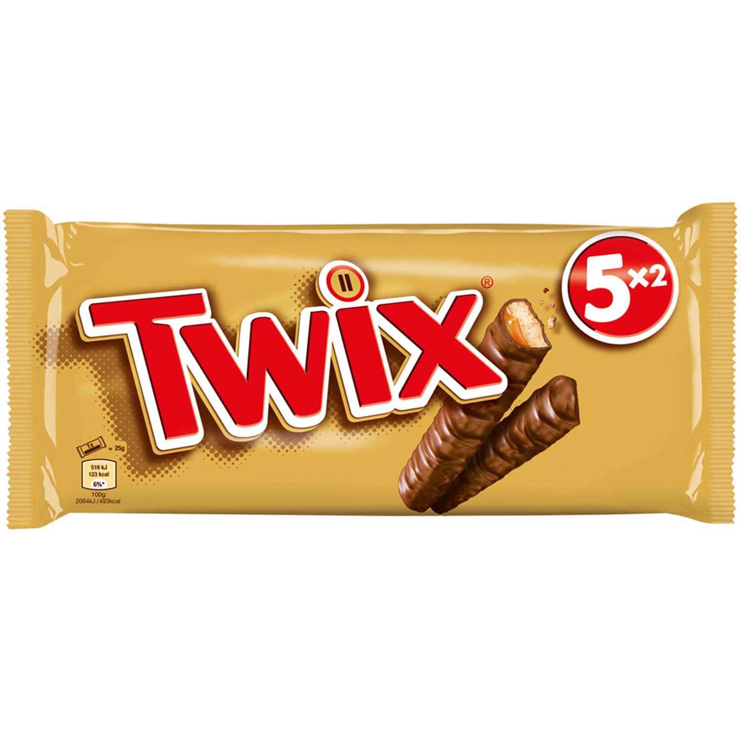 Twix Schokoriegel 5x 50g MHD:19.5.24
