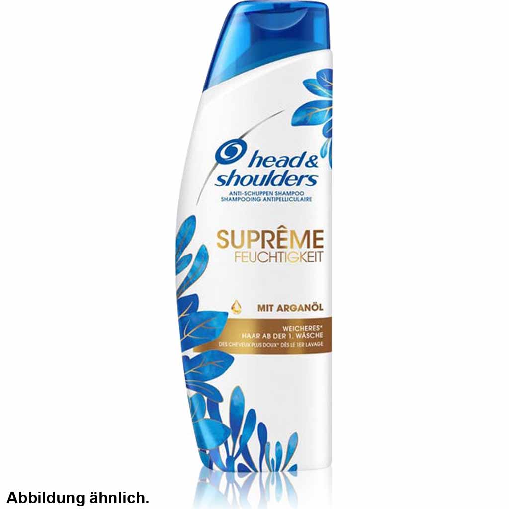 6x Head & Shoulders Shampoo Supreme Feuchtigkeit á 300ml=1800ml