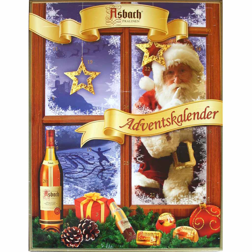 Asbach Pralinen Adventskalender 260g MHD:30.3.21