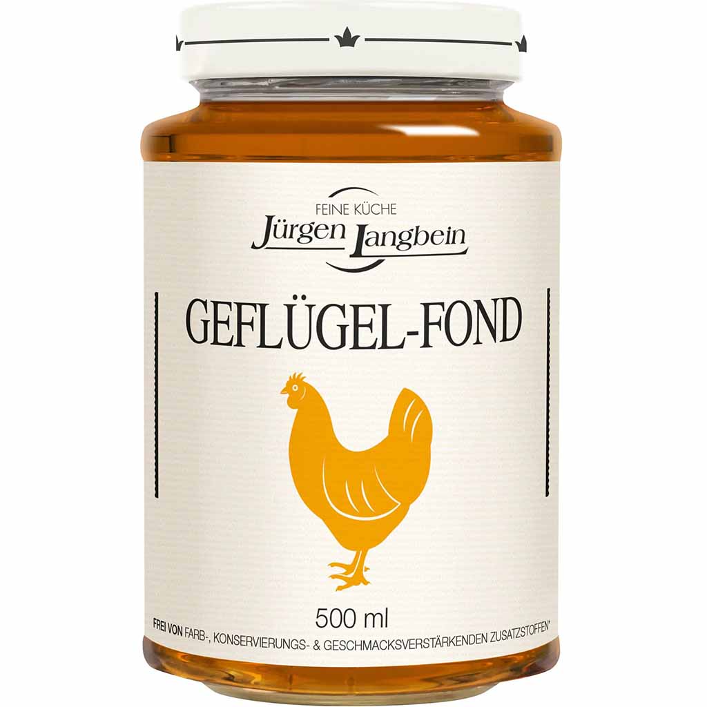 Jürgen Langbein Geflügel Fond 500ml MHD:18.1.27