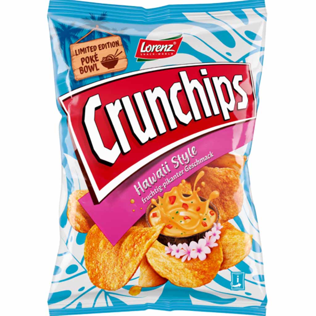 Lorenz Crunchips Hawaii Style 150g MHD:20.12.21