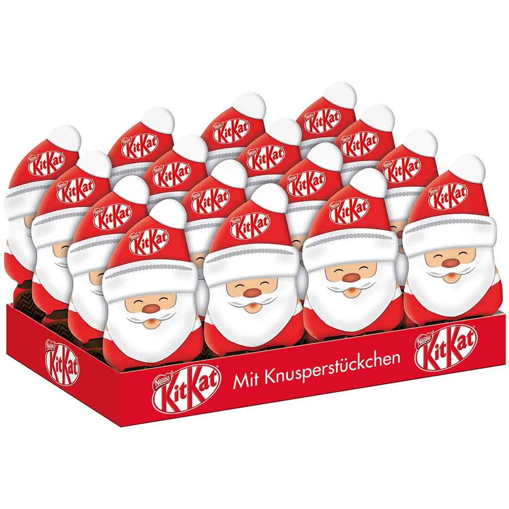 16x KitKat Weihnachtsmann á 85g=1360g MHD:30.6.25